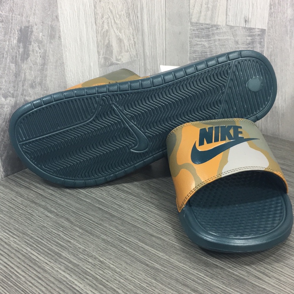 Nike Benassi JDI Print midnight spruce - Picture 5 of 8